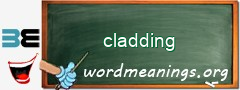 WordMeaning blackboard for cladding